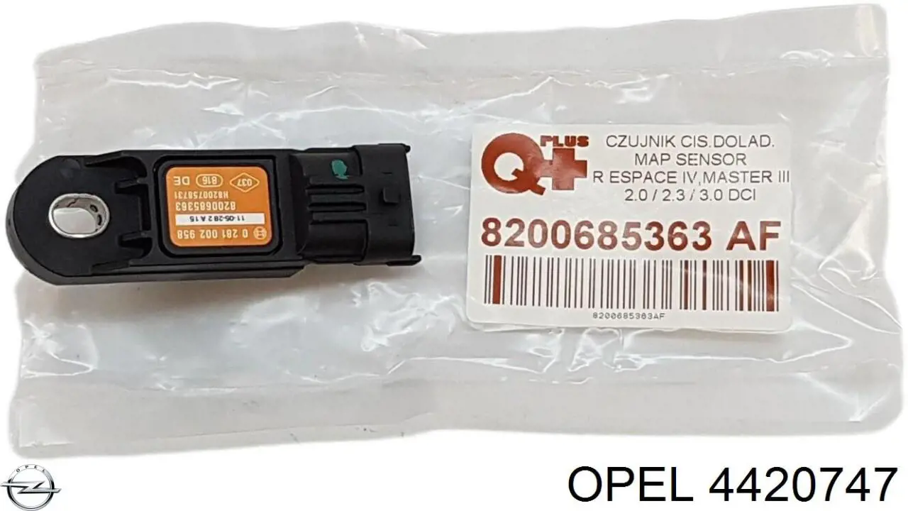 МАП Сенсор 4420747 Opel