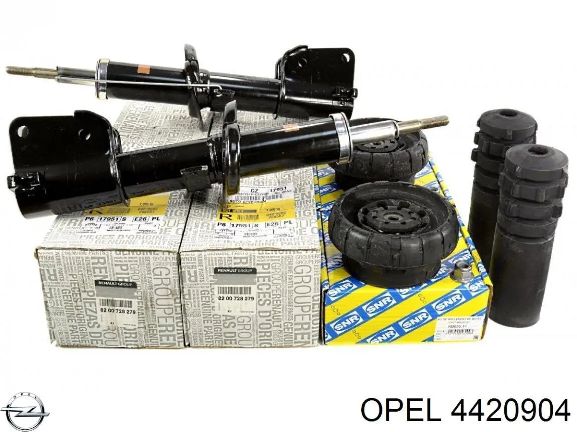 Купити 4420904 Opel Амортизатора передній лівий