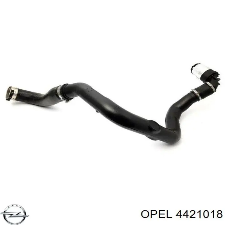 Шланг/патрубок интеркуллера Opel 4421018 ціна, від 110.25 USD
