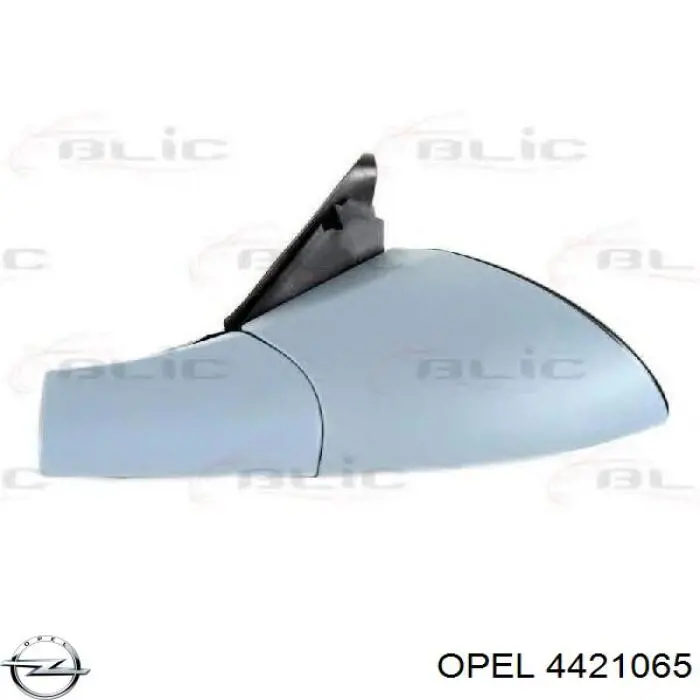 Купити 4421065 Opel Електровентилятор охолодження в зборі (двигун + крильчатка), лівий