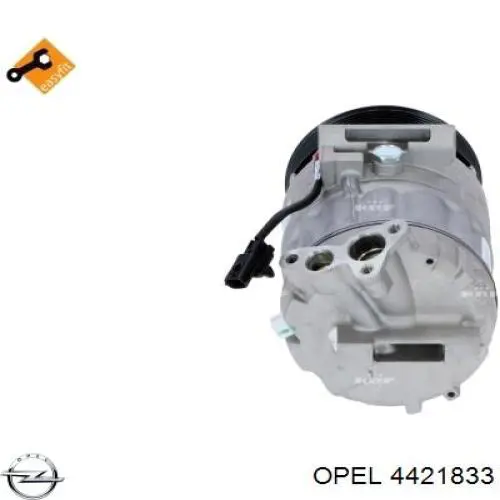 Компресор кондиціонера 4421833 Opel