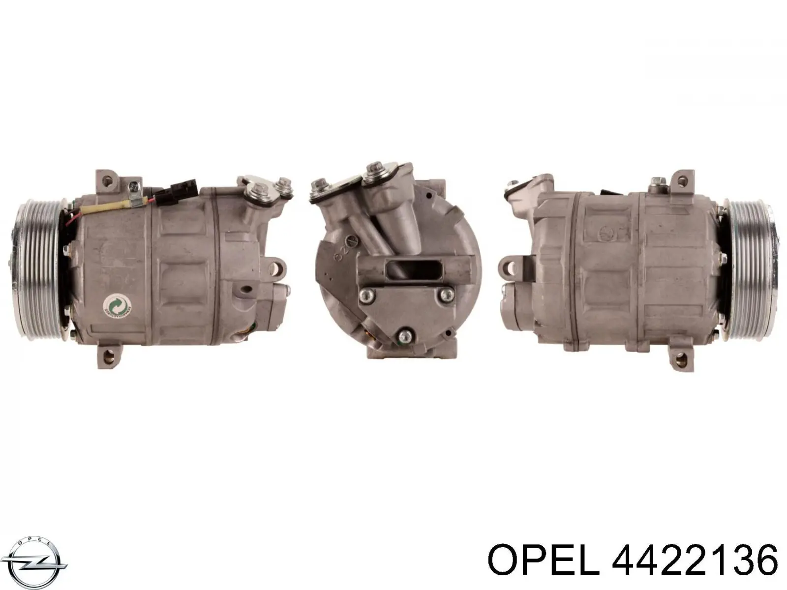 Купити 4422136 Opel Компресор кліматичної установки
