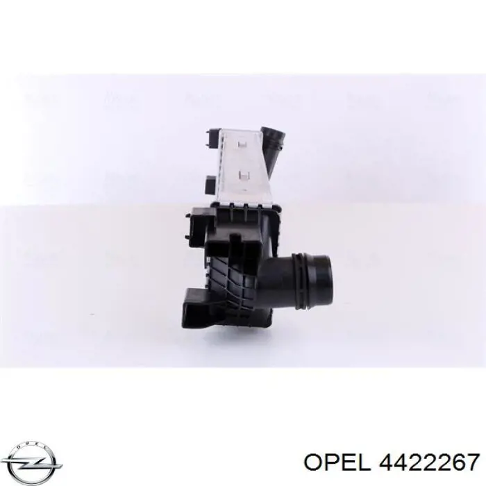 Система охолодження наддувочного повітря Opel 4422267 ціна, від 137.63 USD
