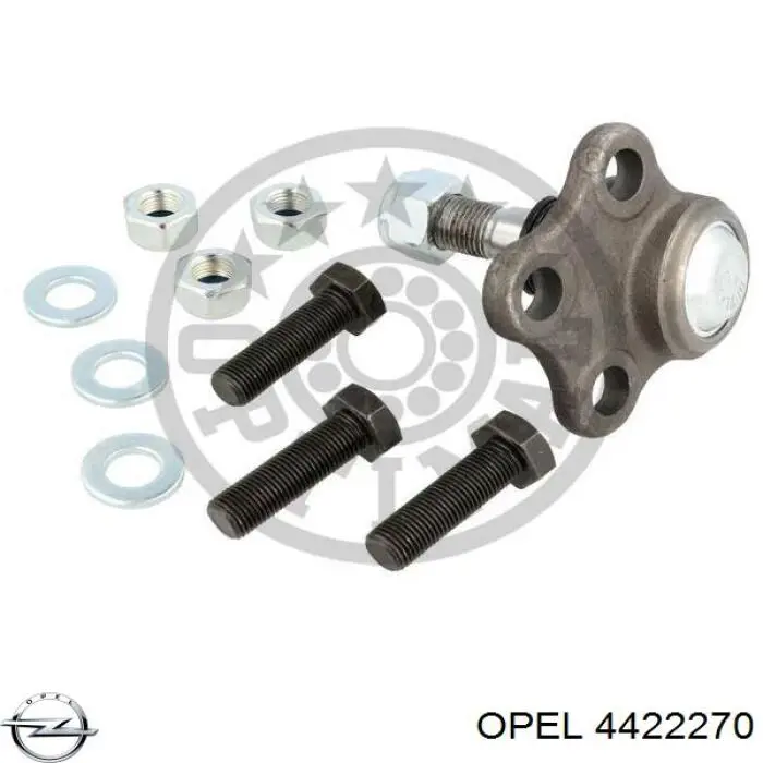 Важіль передній лівий Opel 4422270 ціна, від 101.18 USD