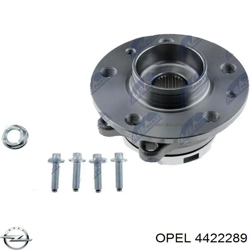 4422289 Opel Маточина (передня)