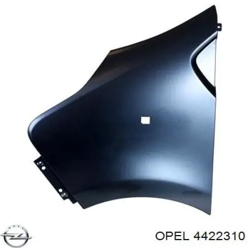 Крило переднє праве Opel 93455813 ціна, від 82.14 USD