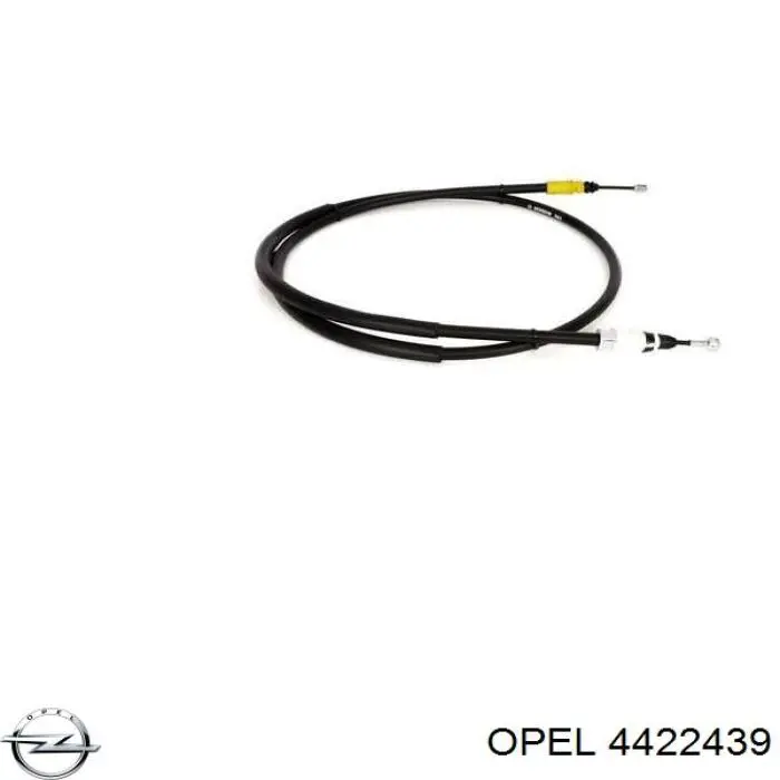 Трос ручного гальма задній, правий Opel 4422439 ціна, від 17.31 USD