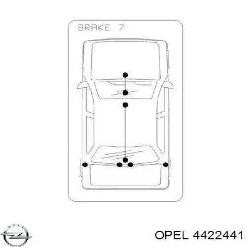 Трос стоянкового гальма передній Renault (RVI) 365309980R ціна, від 13.38 USD