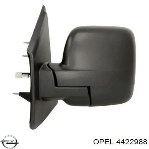 Праве бічне дзеркало Opel 4422988 ціна, від 121.04 USD