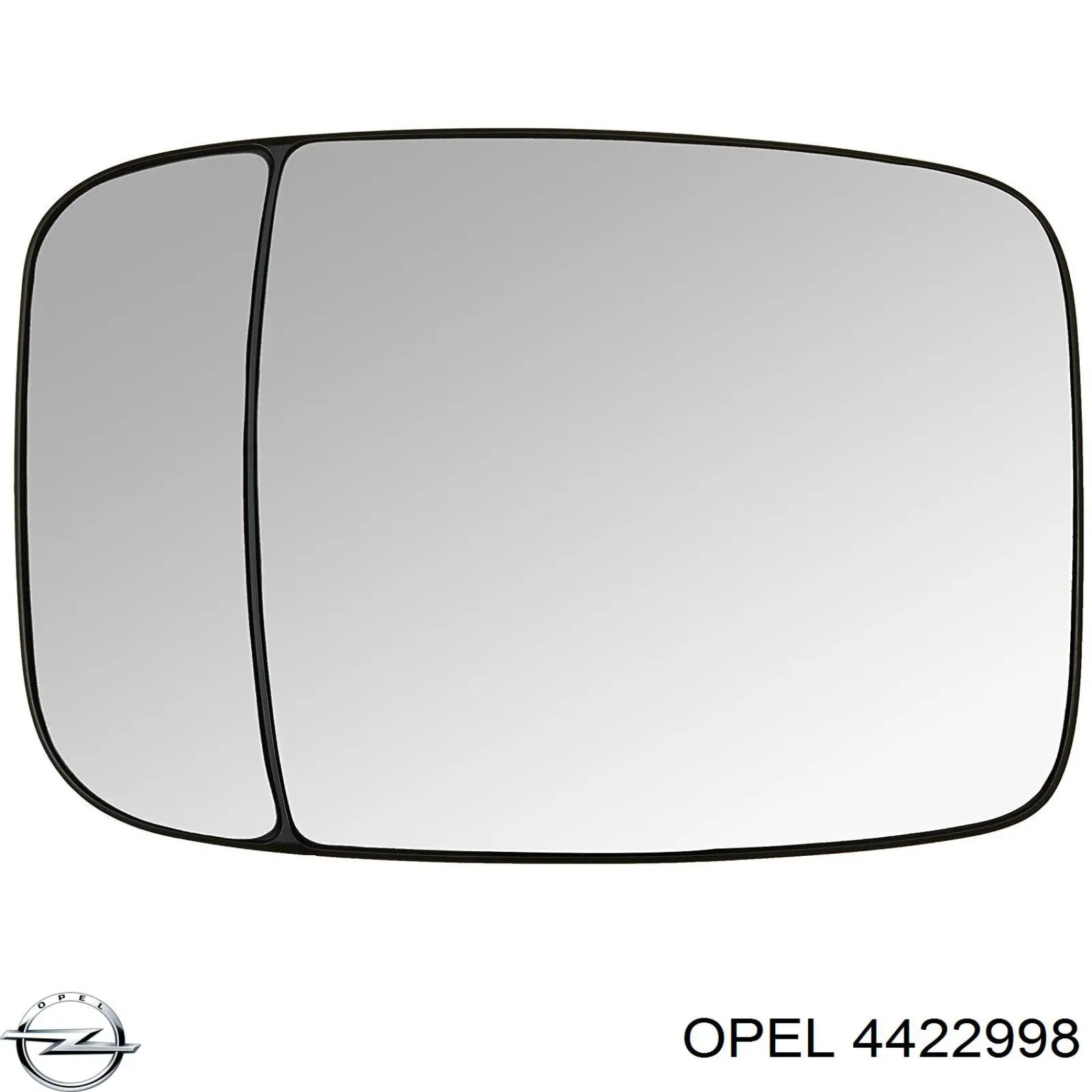 Купити 4422998 Opel Бічне дзеркало заднього виду ліве