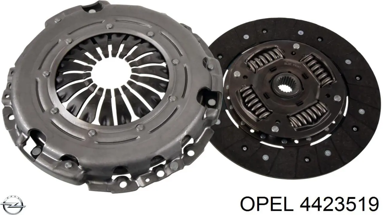 Купити 4423519 Opel Комплект зчеплення (диск, корзина, підшипник)