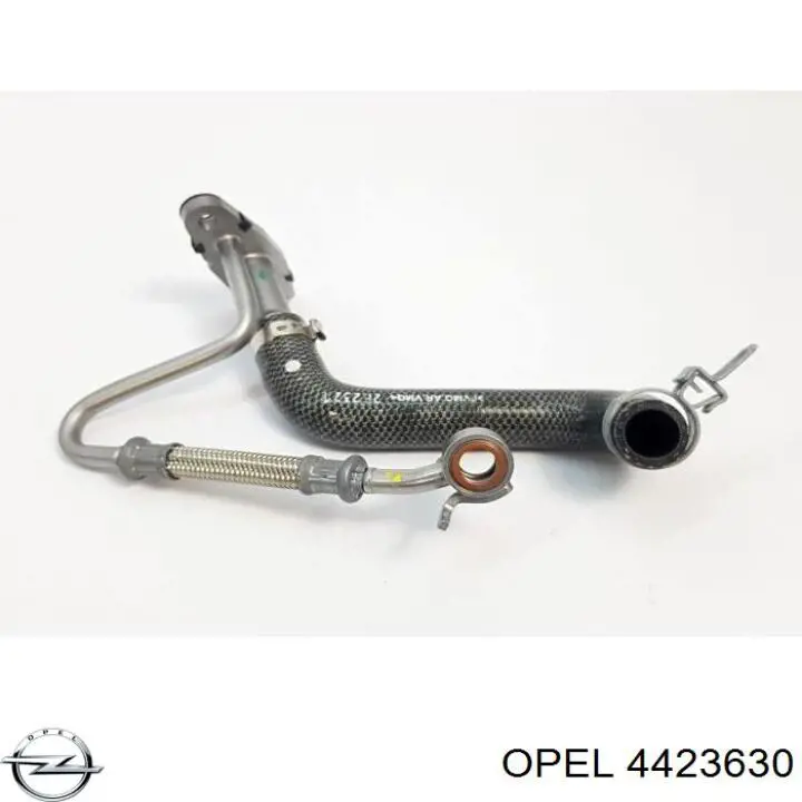 4423630 Opel трубка/шланг подачі масла до турбіни