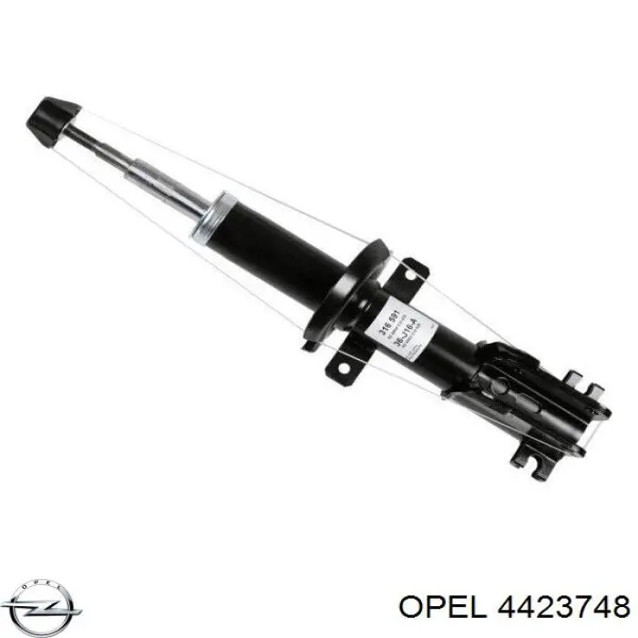 Купити 4423748 Opel Амортизатор передньої підвіски
