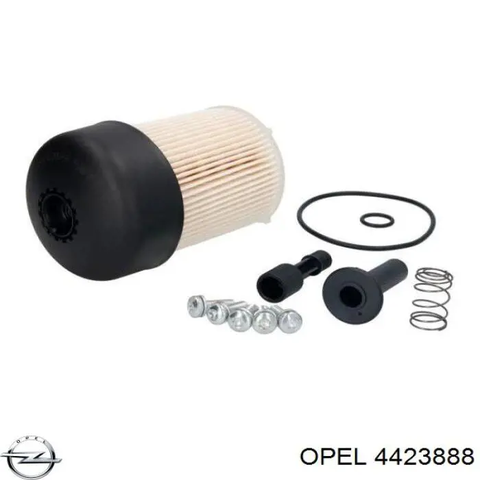 Купити 4423888 Opel Фільтр-відстійник палива грубої очистки