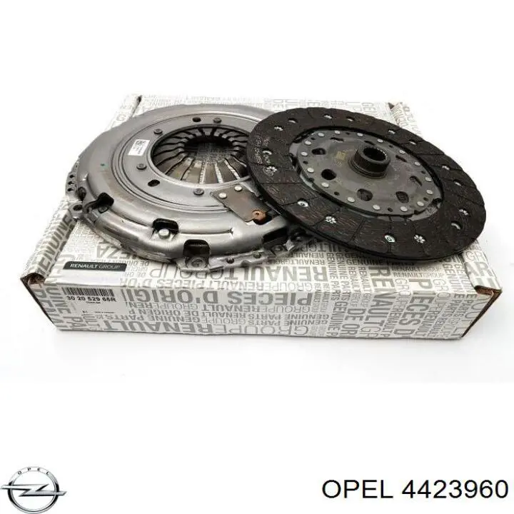 Купити 4423960 Opel Комплект зчеплення (диск, корзина, підшипник)