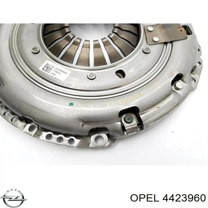Комплект зчеплення (3 частини) Opel 4423960 ціна, від 194.94 USD