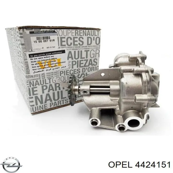 Помпа масляна Opel 4424151 ціна, від 163.47 USD