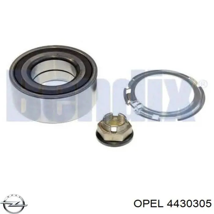 Купити 4430305 Opel Підшипник ступиці передньої