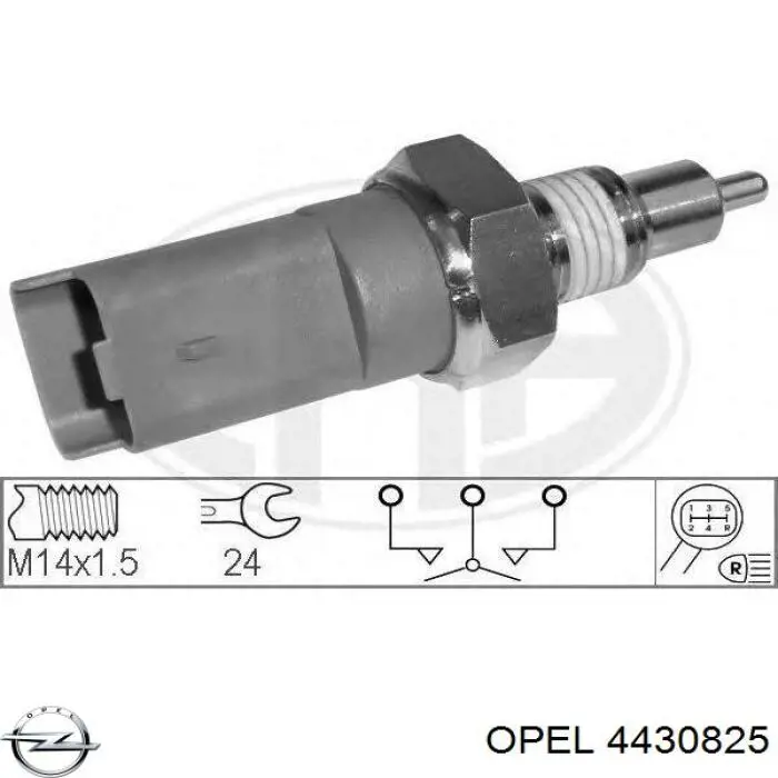 4430825 Opel датчик включення ліхтарів заднього ходу