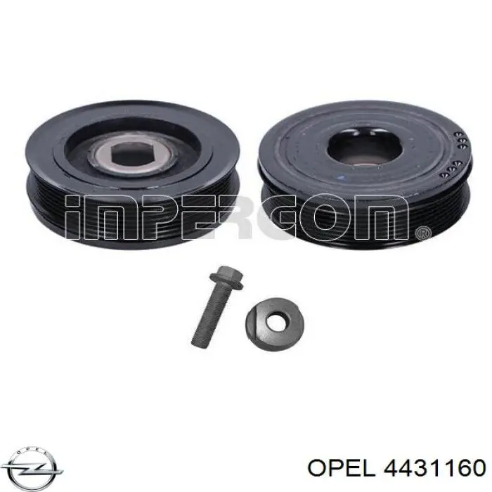 Купити 4431160 Opel Шків колінчастого вала