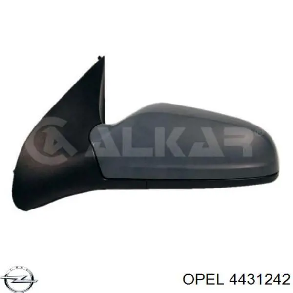 4431242 Opel клапан впускний