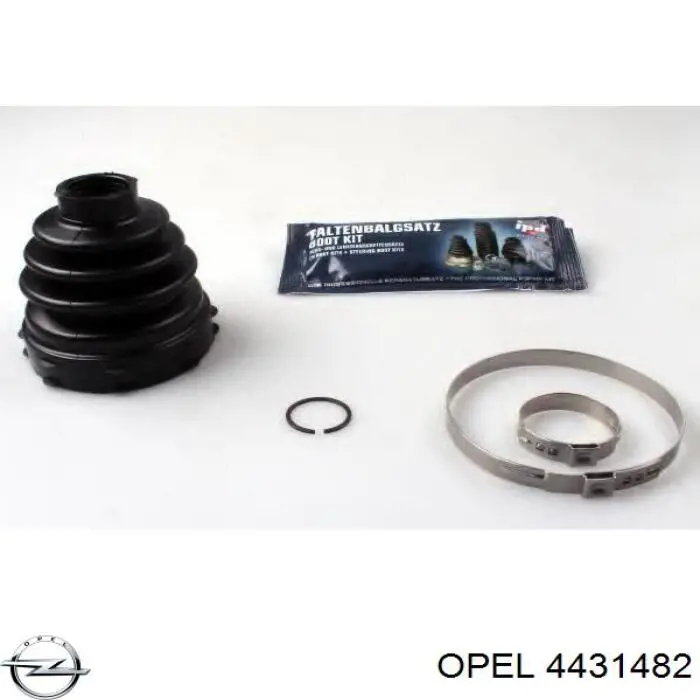 Купити 4431482 Opel Пильник шарніра кутових швидкостей внутрішній передній