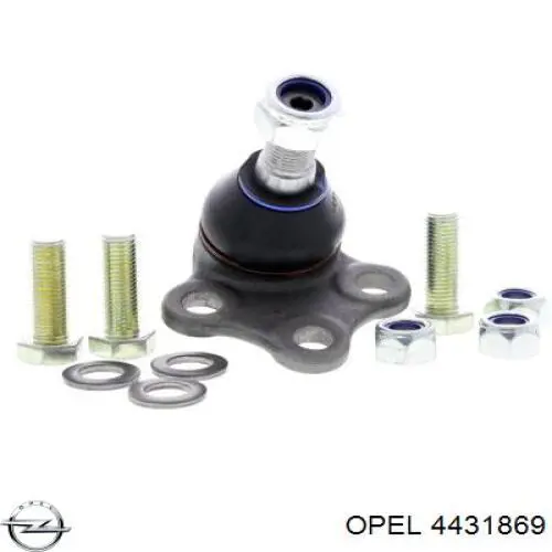 Кульова опора, нижня Opel 4431869