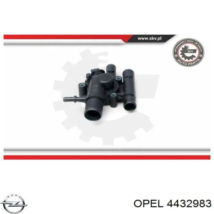 4432983 Opel термостат