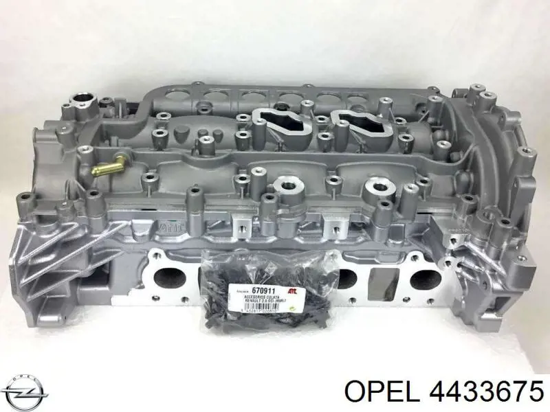 Головка блоку циліндрів Opel 4433675