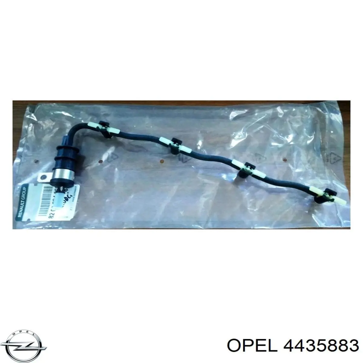 Трубка паливна, зворотня від форсунок Opel 4435883 ціна, від 34.26 USD