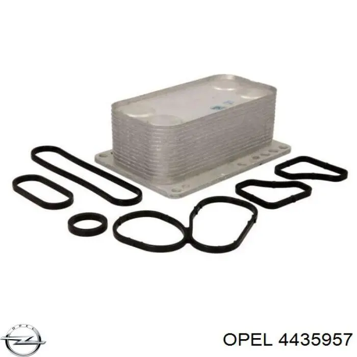 Корпус масляного фільтра Opel 4435957 ціна, від 82.99 USD