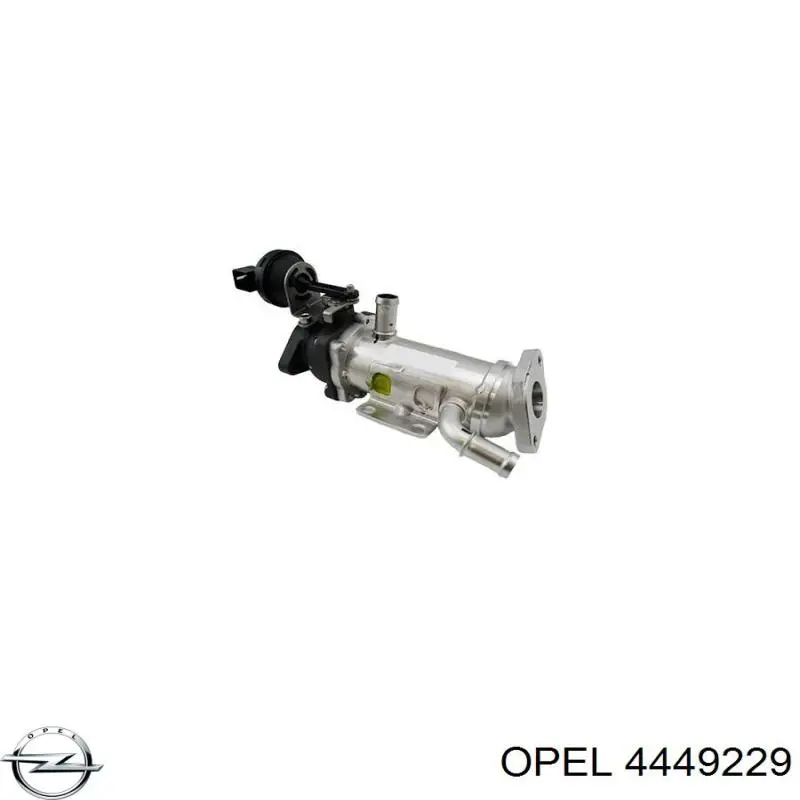 Купити 4449229 Opel Радіатор системи EGR рециркуляції вихлопних газів