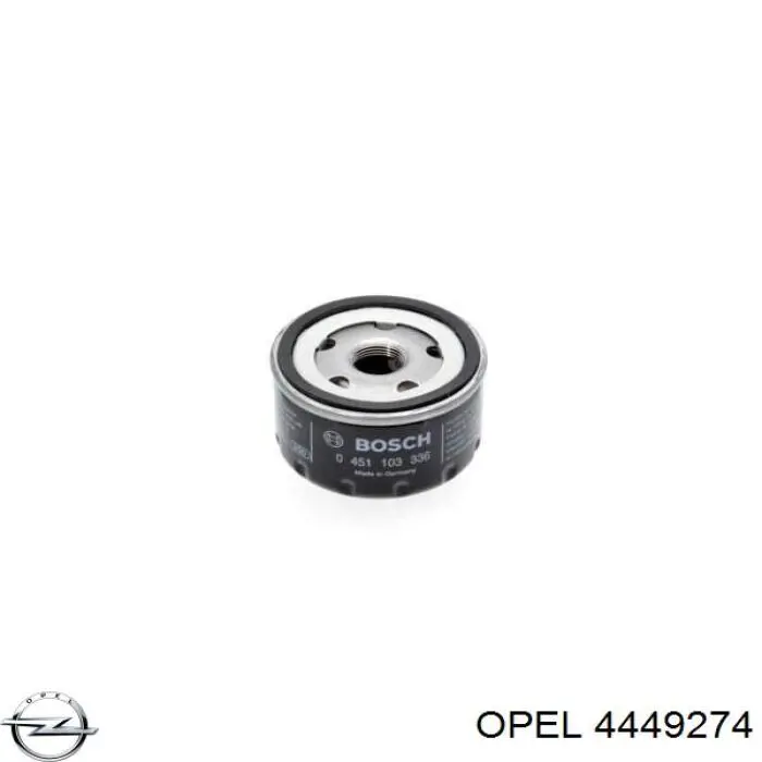 4449274 Opel Фільтр масла
