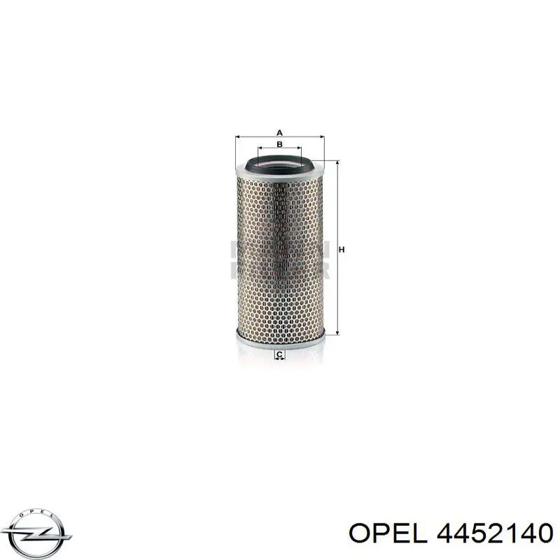  Opel 93198813 ціна, від 46.75 USD