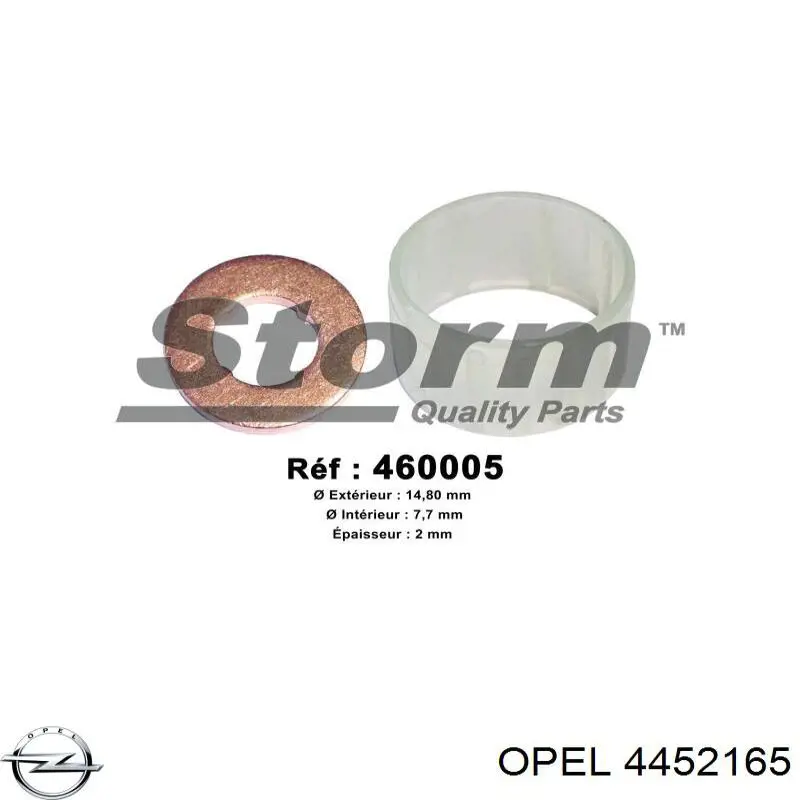 Купити 4452165 Opel Кільце форсунки