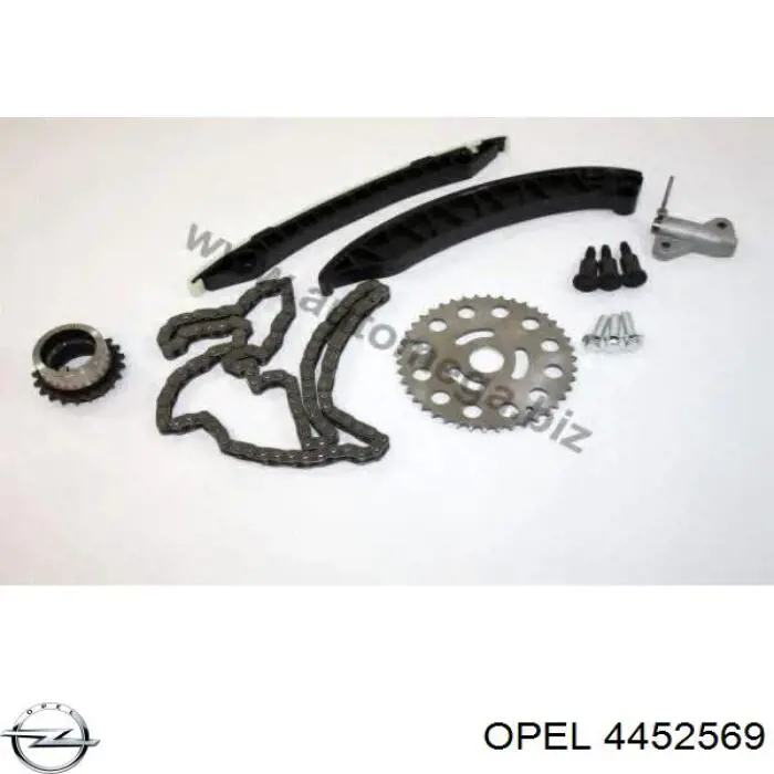 4452569 Opel Ланцюг ГРМ, комплект