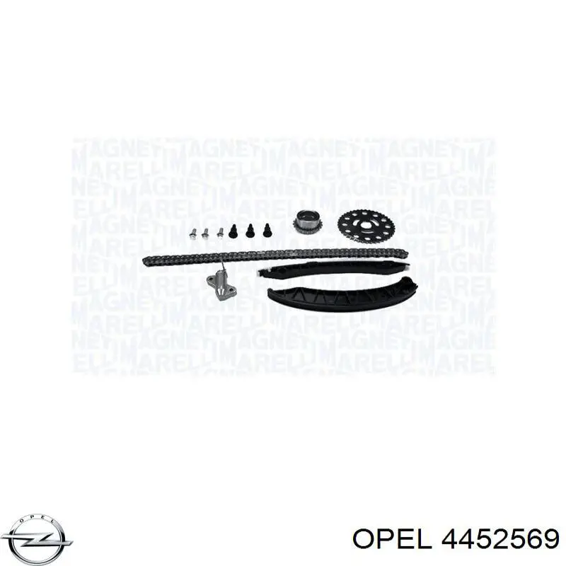 Ланцюг ГРМ, комплект Opel 4452569 ціна, від 127.25 USD