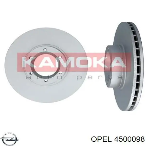 4500098 Opel диск гальмівний передній