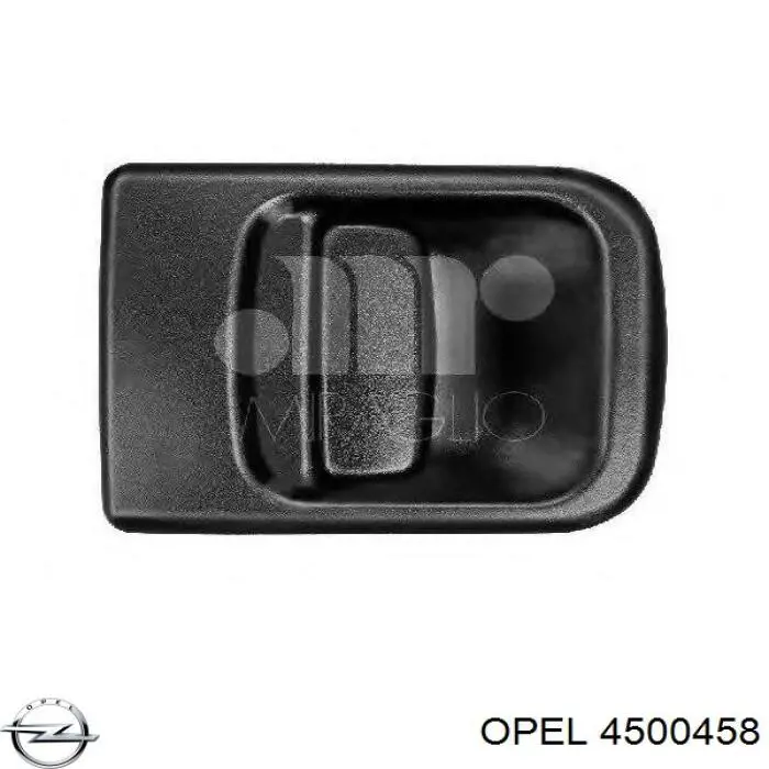 Купити 4500458 Opel Ручка задньої (двостулкової) двері права зовнішня