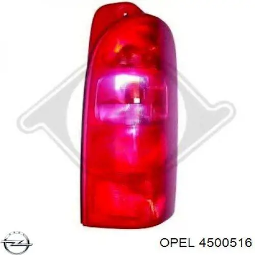 4500516 Opel ліхтар задній лівий