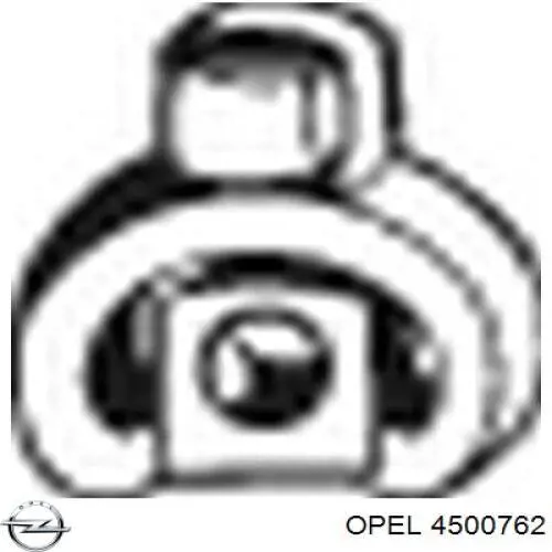 4500762 Opel подушка кріплення глушника