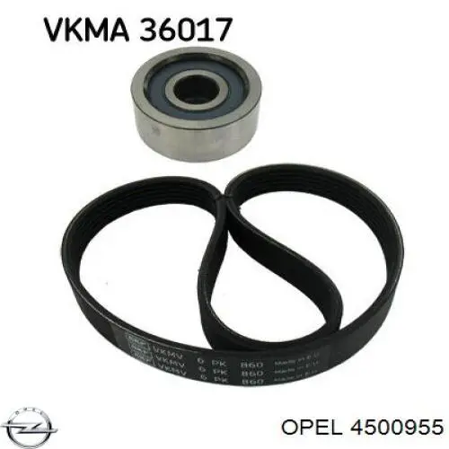 Купити 4500955 Opel Натяжний ролик