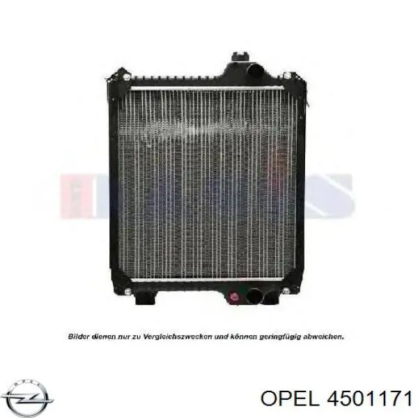 Купити 4501171 Opel Радіатор опалювача салону