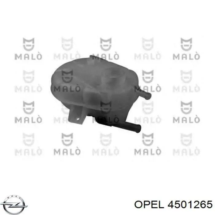 Бачок системи охолодження двигуна розширювальний Opel 4501265 ціна, від 17.03 USD