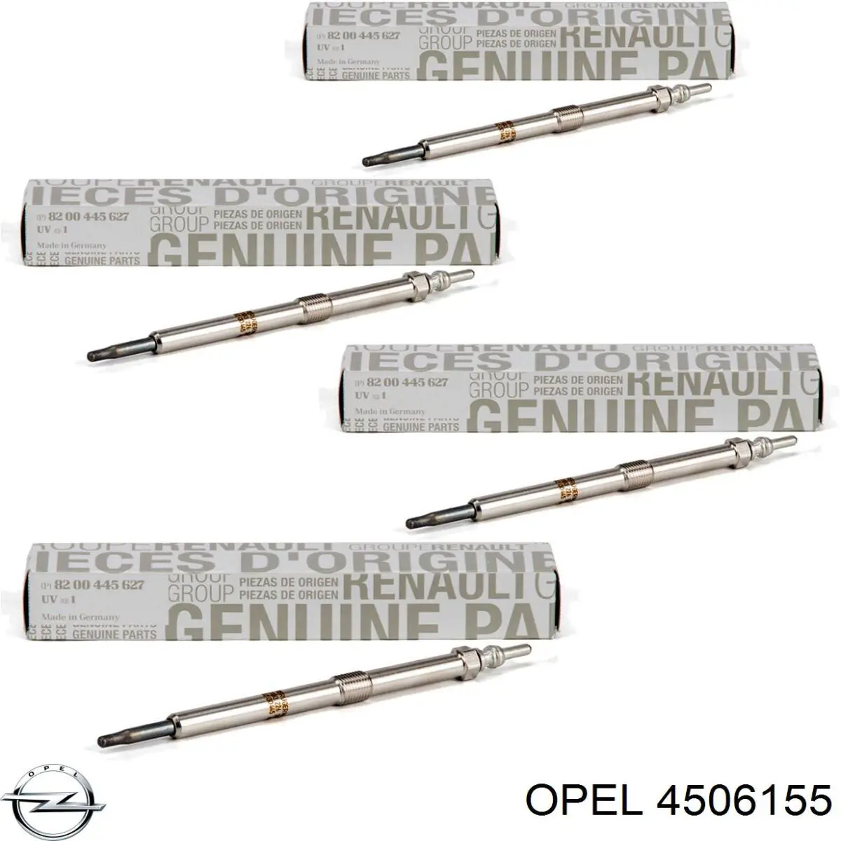 Свічка накалу 4506155 Opel