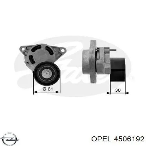 4506192 Opel натягувач приводного ременя