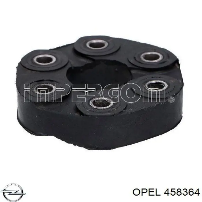 458364 Opel Муфта кардана еластична, перед./зад.