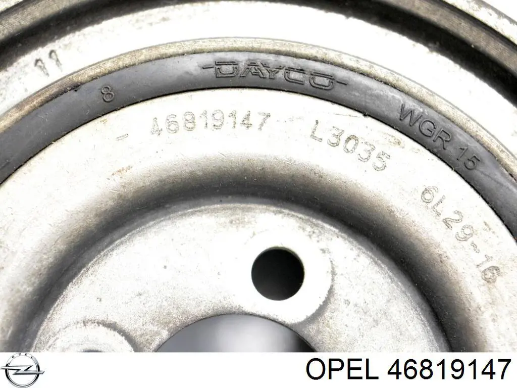 Шків колінвала (демпфер ) Opel 46819147 ціна, від 28.48 USD
