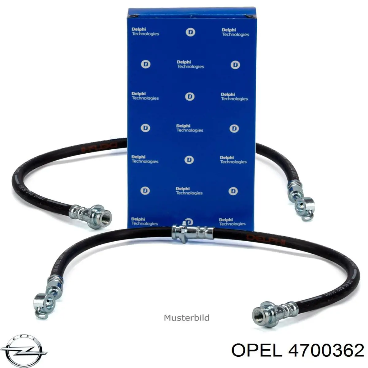 Купити 4700362 Opel Гальмівні шланги передні
