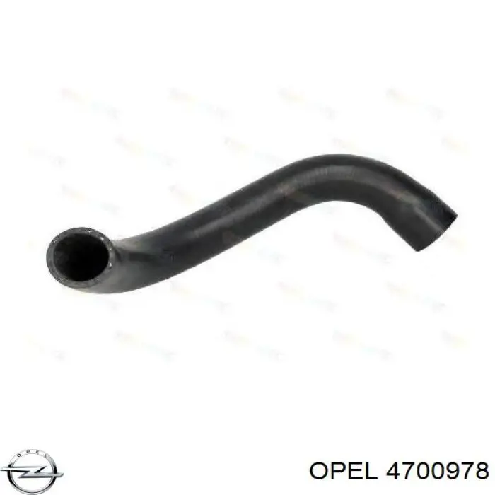 Шланг/патрубок радіатора охолодження, верхній Opel 4700978 ціна, від 15.03 USD